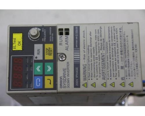Frequenzumrichter 0,55 kW mit Netzfilter von Omron – Sysdrive 3G3MV-AB004 - Bild 5