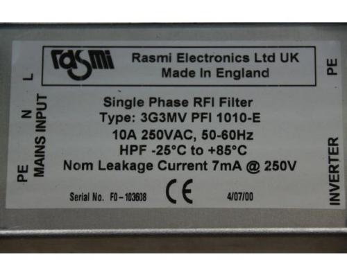 Frequenzumrichter 0,55 kW mit Netzfilter von Omron – Sysdrive 3G3MV-AB004 - Bild 7