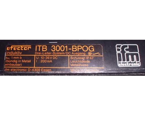 Induktiver Sensor von IFM – ITB 3001-BPOG - Bild 3