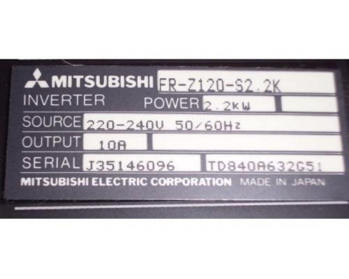 Frequenzumrichter 2,2 kW von Mitsubishi – FR-Z120-S2.2K - Bild 4