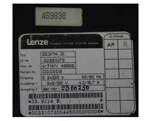 Frequenzumrichter 0,12 kW von Lenze – 33.9114 B - Bild 5
