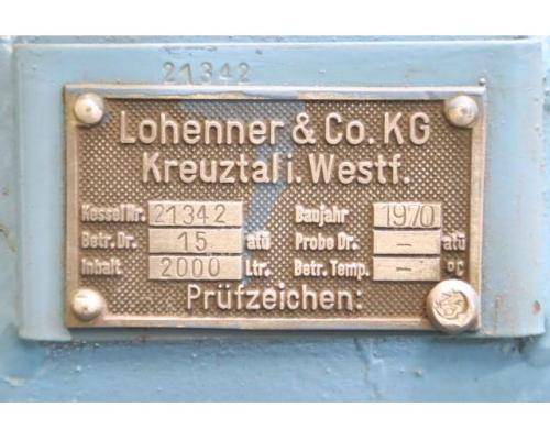 Druckluftbehälter von Lohenner – 2000 Liter 15 bar - Bild 4