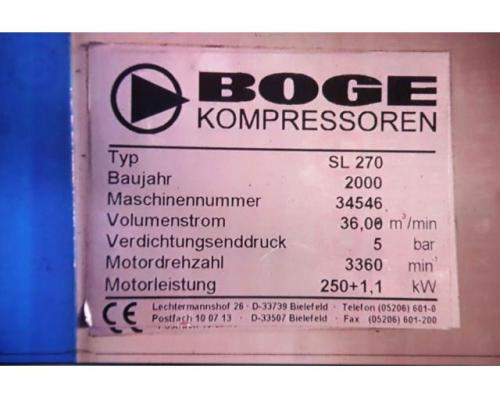Druckspeicher Schraubenkompressor von Boge – 306022 V 230 L SL 270 - Bild 15