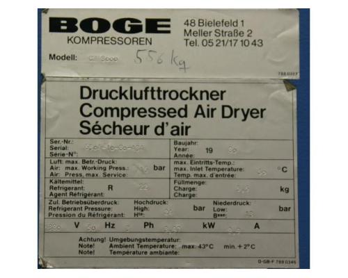 Drucklufttrockner von Boge – CF 3000 - Bild 7