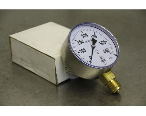 Manometer von Afriso – KP100 0/600 mbar - Bild 2