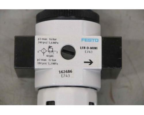 Wartungseinheit Filter Regelventil von Festo – LFR-1/8-D-MNI - Bild 4