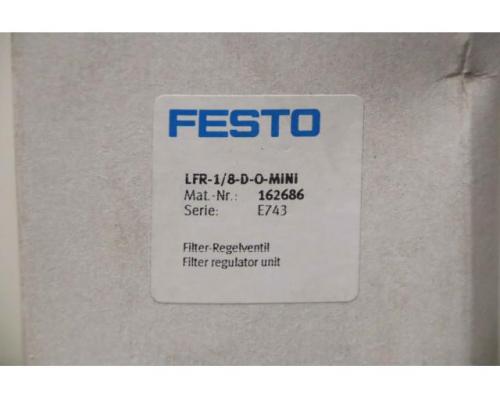 Wartungseinheit Filter Regelventil von Festo – LFR-1/8-D-MNI - Bild 5