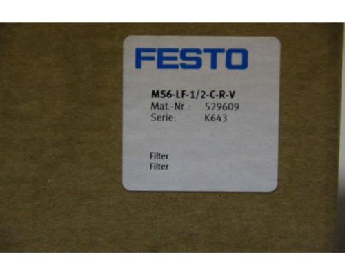 Wartungseinheit Filter Regelventil von Festo – MS6-LF-1/2-C-R-V - Bild 5
