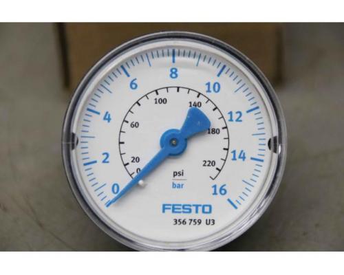 Wartungseinheit Filter Regelventil von Festo – LFR-1/2-D-MIDI - Bild 10