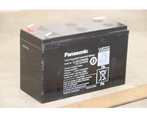 Batterie 12 V 7,2 Ah von Panasonic – LC-R127R2PG - Bild 2