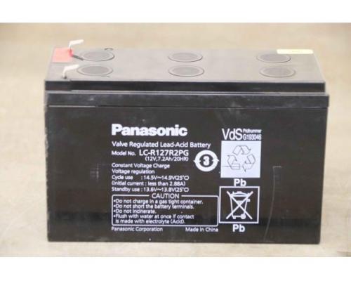 Batterie 12 V 7,2 Ah von Panasonic – LC-R127R2PG - Bild 3