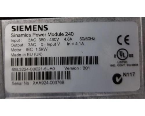 Leistungsmodul mit Steuergerät und Filter von Siemens – 6SL3224-0BE21-5UA0 - Bild 7