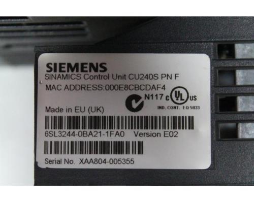 Leistungsmodul mit Steuergerät von Siemens – 6SL3224-0BE23-0AA0 - Bild 7