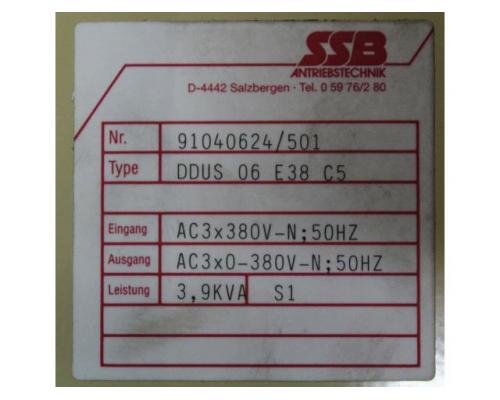 Stromrichter von SSB – DDUS 06 E38 C5 - Bild 6