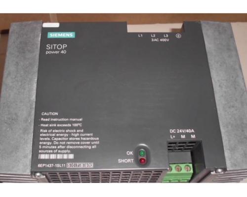 Stromrichter von Siemens – Sitop power 40 6EP1437-1SL11 - Bild 3