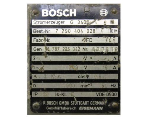 Stromerzeuger 3 kW von Bosch – G 3400 N - Bild 6