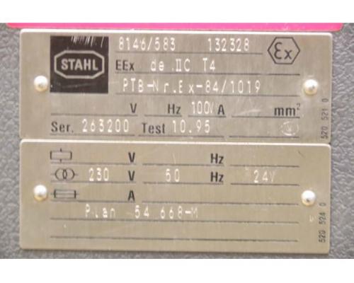 Spannungswandler EX geschützt von Stahl – EEx de.IIC T4 230V 24V - Bild 4