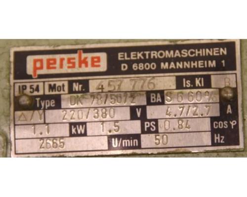 Pinolen Bearbeitungseinheit 1,1 kW von Perske – Bohrabstand 15 – 65 mm - Bild 5
