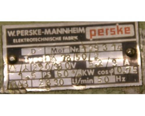 Pinolen Bearbeitungseinheit 1,1 kW von Perske – Bohrabstand 15 – 65 mm - Bild 10
