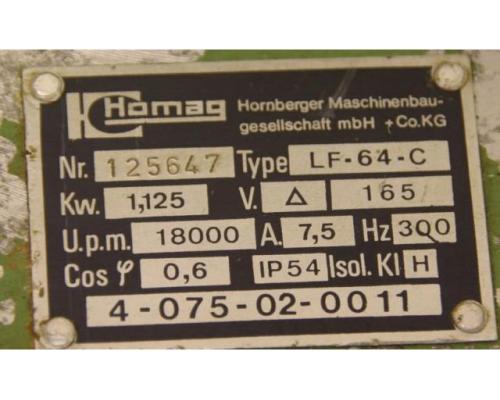 Fräsmotor für Kantenbearbeitungsmaschinen von Homag – LF-64-C - Bild 4