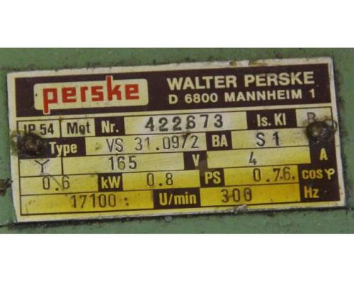 Fräsmotor für Kantenbearbeitungsmaschinen von Perske – VS 31.09-2 - Bild 12