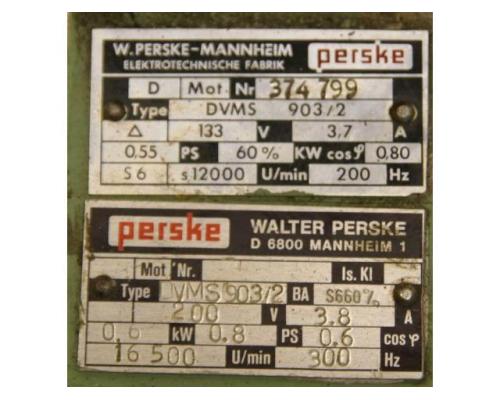 Fräsmotor für Kantenbearbeitungsmaschinen von Perske – DVMS 903/2 - Bild 4