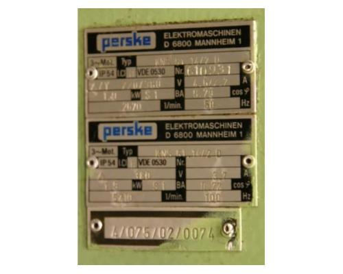 Fräsaggregat für Kantenbearbeitungsmaschinen von Perske – Typ 1 kw 2670 U/min - Bild 8