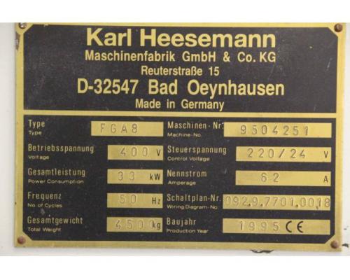 Breitbandschleifmaschine von Heesemann – FGA8 - Bild 7