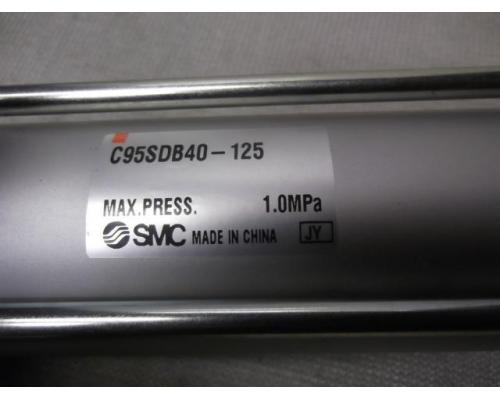 Pneumatikzylinder von SMC – C95SDB40-125 - Bild 4