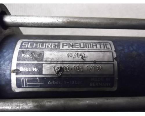Pneumatikzylinder von Schura – 40/150 - Bild 4