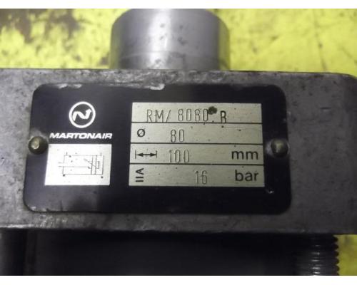 Pneumatikzylinder von Martonair – RM/8080 R Hub 100 mm - Bild 4