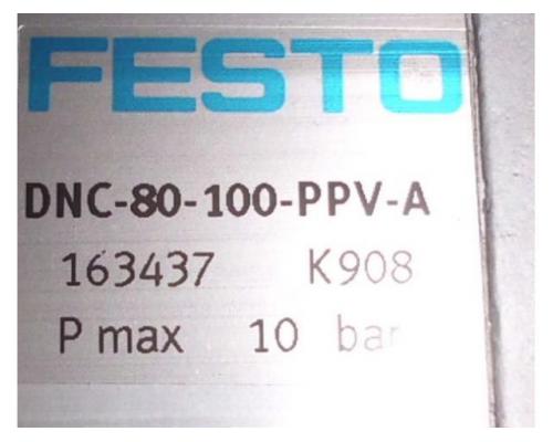 Pneumatikzylinder von Festo – DNC-80-100-PPV-A - Bild 4