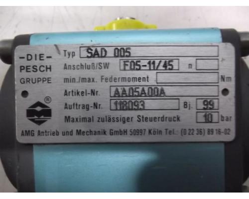 Schwenkantrieb pneumatisch von AMG-Pesch – SAD 005 - Bild 4