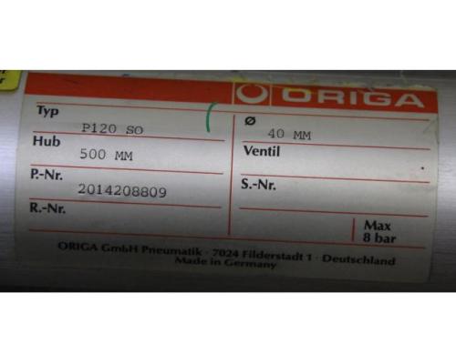 Linearantrieb Hublänge 500 mm von Origa – P120 SO - Bild 4
