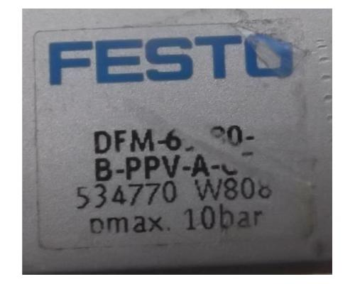 Führungs-Pneumatikzylinder von Festo – DFM-63-80-B-PPV-A-GF - Bild 4