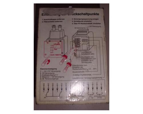 Pneumatikdruckschalter von Hydac – EDS 1100-050-1-009 - Bild 5
