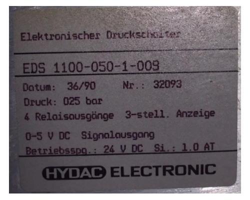Pneumatikdruckschalter von Hydac – EDS 1100-050-1-009 - Bild 6