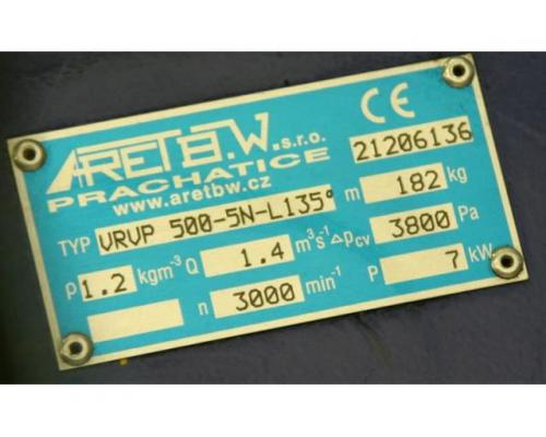 Druckgebläse von Aretbw – VRVP 500-5N-L135° - Bild 6