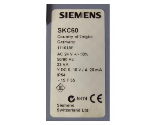 Stellantrieb für Ventile, elektrohydraulisch von Siemens – SKC60 - Bild 6