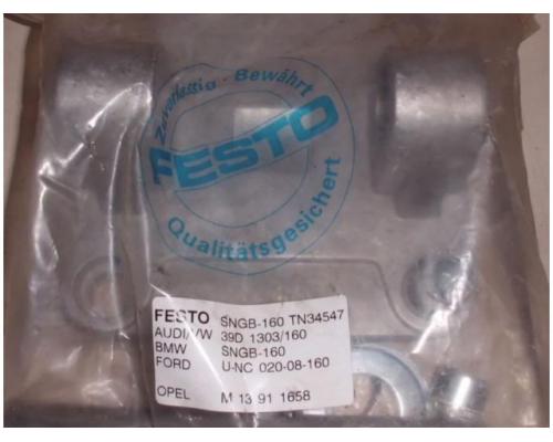 Pneumatikzylinderhalter Schwenkflansch von Festo – SNGB-160 TN34547 - Bild 3