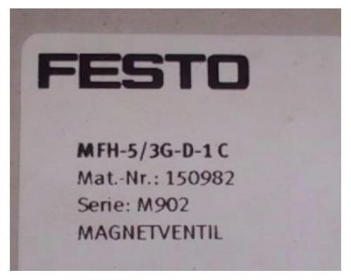 Magnetventil von Festo – MFH-5/3G-D-1C - Bild 3