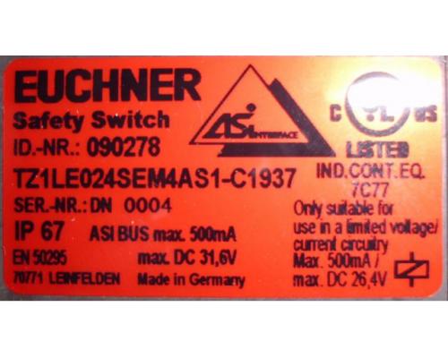 Sicherheitsschalter von Euchner – TZ1LE024SEM4AS1-C1937 - Bild 3