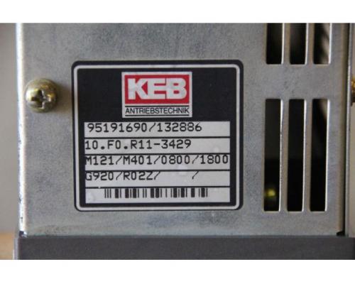 Frequenzumrichter 2,2 kW von KEB – 10.FO.R11-3429 - Bild 5