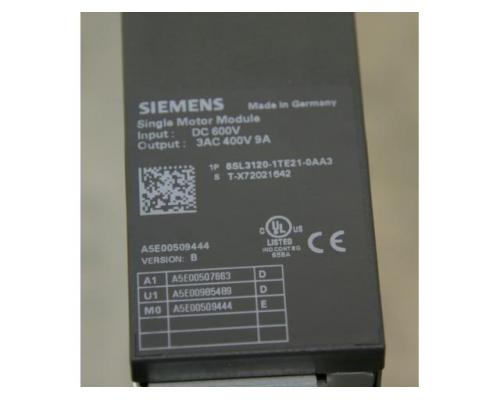 Single Motor Module von Siemens – 6SL3120-1TE21-0AA3 - Bild 6