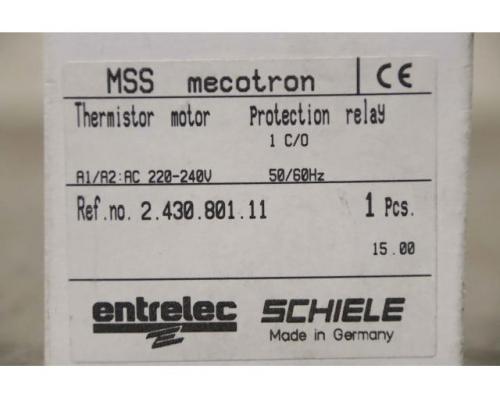 Motorschutzrelais von Schiele – MSS mecotron 2.430.801.11 - Bild 6