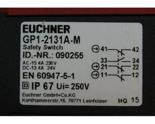 Sicherheitsschalter von Euchner – GP1-2131A-M - Bild 5