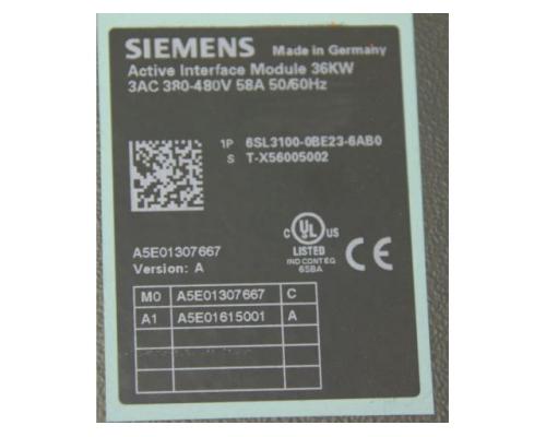 Sinamics Interface Modul von Siemens – 6SL3100-0BE23-6AB0 - Bild 5