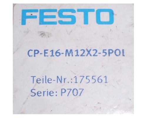 Eingangsmodul von Festo – CP-E16-M12X2-5POL - Bild 6
