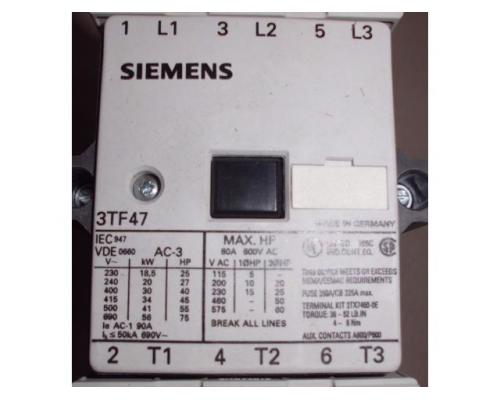 Schütz von Siemens – 3TF47 22-0BB4 - Bild 3