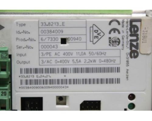 Frequenzumrichter 2,2 kW mit Interbus S von Lenze – 33-8213-E - Bild 5